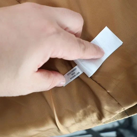 NWT Madewell Blazer Women's 12 Stripe Oversized Brown Pinstripe Notch Lapel wool - Picture 13 of 14